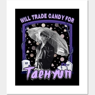 Halloween Will Trade Candy For Taehyun TXT Posters and Art